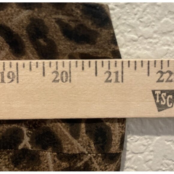 Liz‎ Baker Size 14 Maxi Dress Safari Zebra Animal Print Sleeveless Y2K Travel - Picture 5 of 9